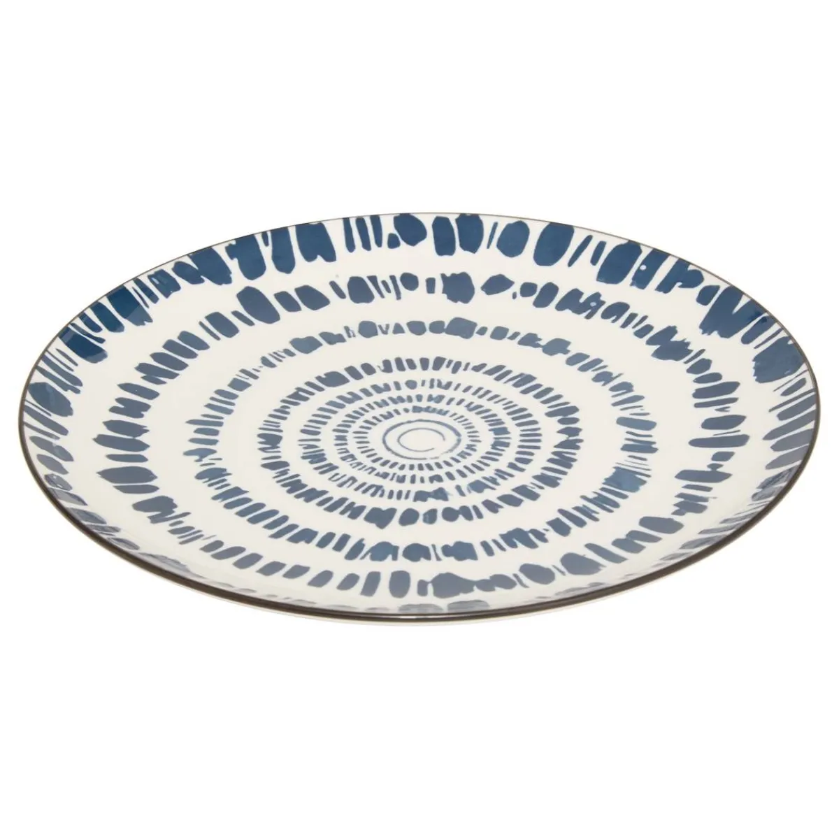 Atmosphera Assiettes Plates*Lot de 6 assiettes plates "Umami" Blanc