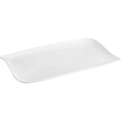 Atmosphera Assiettes Plates*Lot de 6 assiettes plates "Vague" Rose