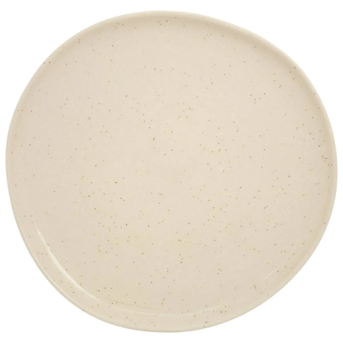 Atmosphera Assiettes Plates*Lot de 6 assiettes plates "Wonja" Beige