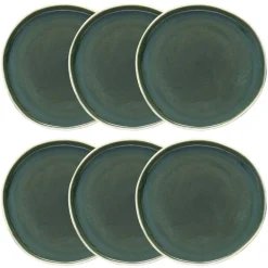 Atmosphera Assiettes Plates*Lot de 6 assiettes plates 