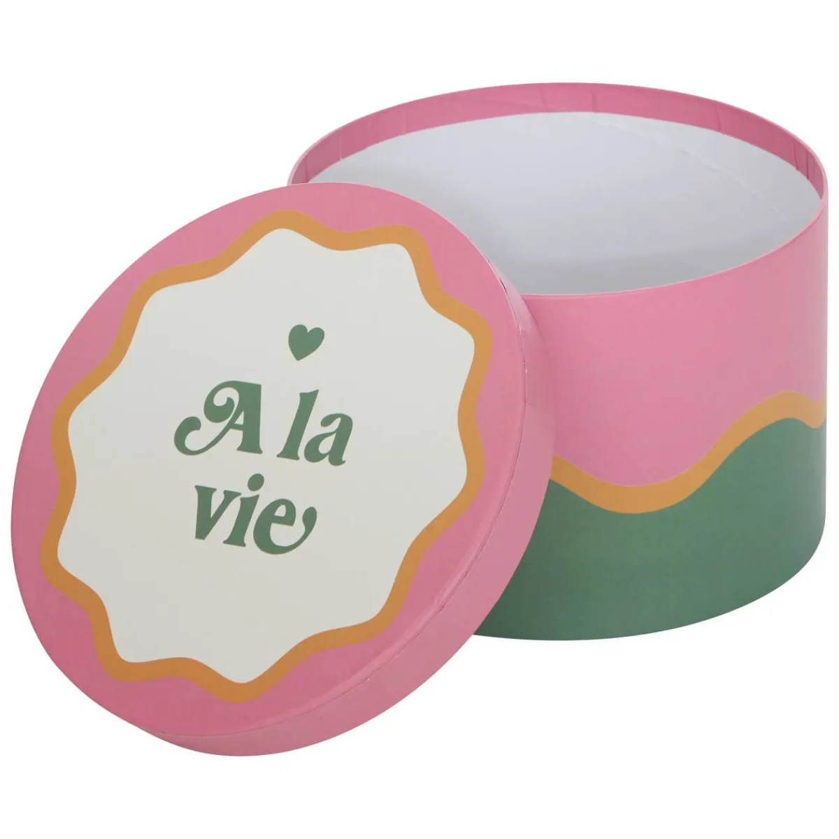 Atmosphera Voir Tout |Boites De Rangement*Lot de 4 boîtes "Cherie" Beige