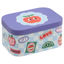 Atmosphera Boîtes, Petits Rangements*Lot de 3 boîtes de rangement "Pomme d'amour" Multicolore2