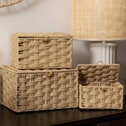 Atmosphera Voir Tout |Boites De Rangement*Lot de 3 boîtes 