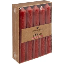 Atmosphera Bougies*Lot de 10 bougies bâtons Gristaupe