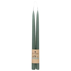 Atmosphera Bougies*Lot de 2 bougies bâtons "Hugo" Jaune