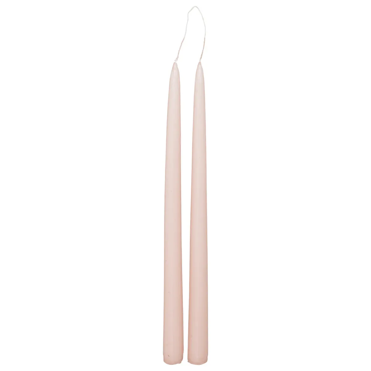 Atmosphera Bougies*Lot de 2 bougies bâtons "Hugo" Blanc