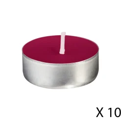 Atmosphera Bougies Parfumées*Lot de 30 bougies parfumées Fleurdecoton