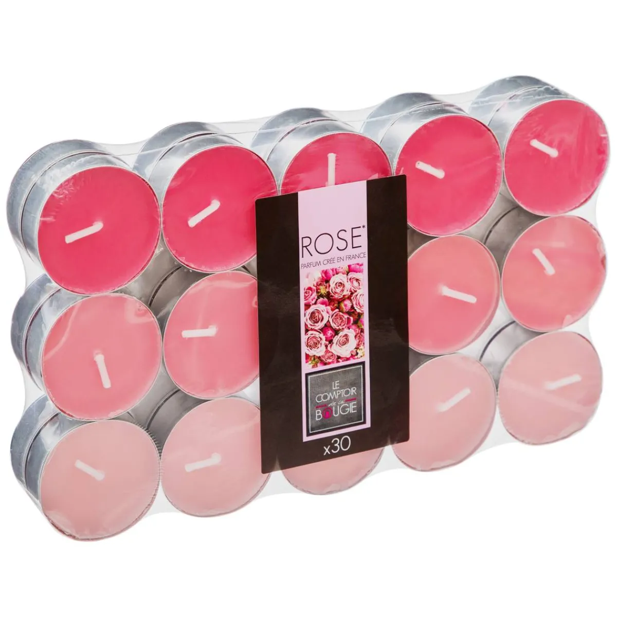 Atmosphera Bougies Parfumées*Lot de 30 bougies parfumées Fleurd'oranger