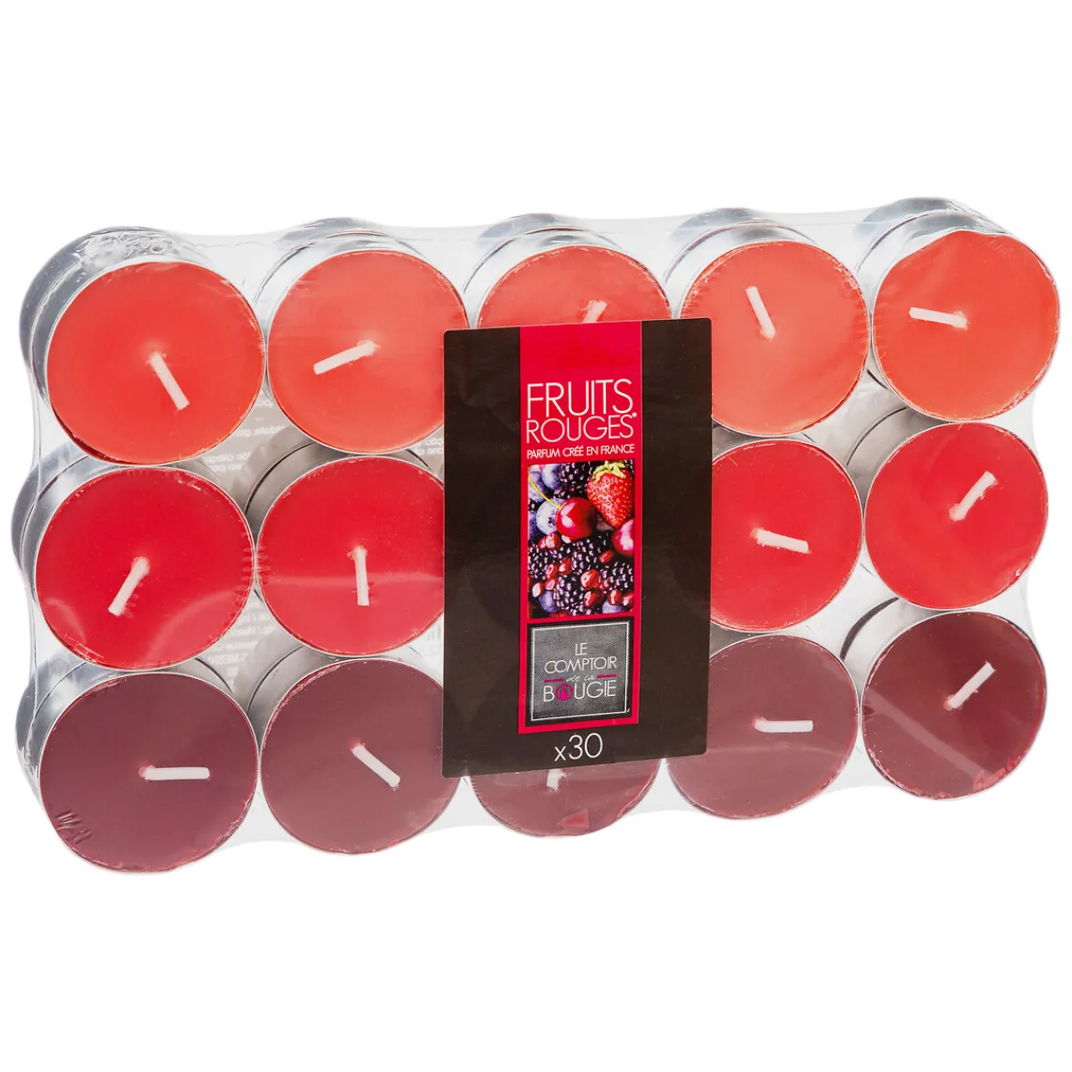 Atmosphera Bougies Parfumées*Lot de 30 bougies parfumées Grenadenoire