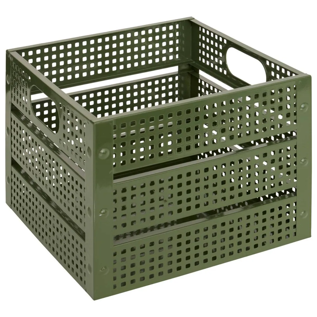 Atmosphera Boites De Rangement*Lot de 4 caisses "Azae" Vert