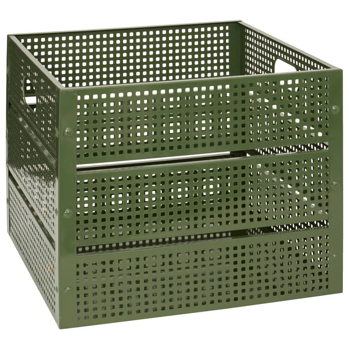 Atmosphera Boites De Rangement*Lot de 4 caisses "Azae" Vert