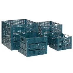 Atmosphera Voir Tout |Boites De Rangement*Lot de 4 caisses 