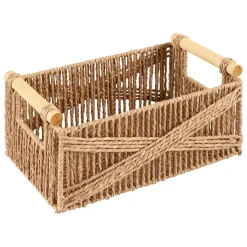 Atmosphera Voir Tout |Boites De Rangement*Lot de 3 caisses "Eugène" Rouge