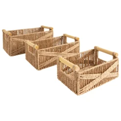 Atmosphera Voir Tout |Boites De Rangement*Lot de 3 caisses 