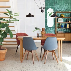 Atmosphera Chaises Scandinaves*Lot de 2 chaises 