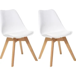Atmosphera Chaises Scandinaves*Lot de 2 chaises