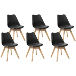 Atmosphera Chaises Scandinaves*Lot de 6 chaises