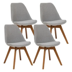 Atmosphera Chaises Scandinaves*Lot de 4 chaises
