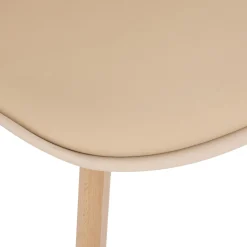 Atmosphera Chaises Scandinaves|Chaises, Fauteuils De Table*Lot de 6 chaises "Baya" Marroncognac