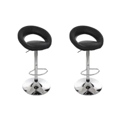 Atmosphera Chaises De Bar*Lot de 2 chaises de bar 