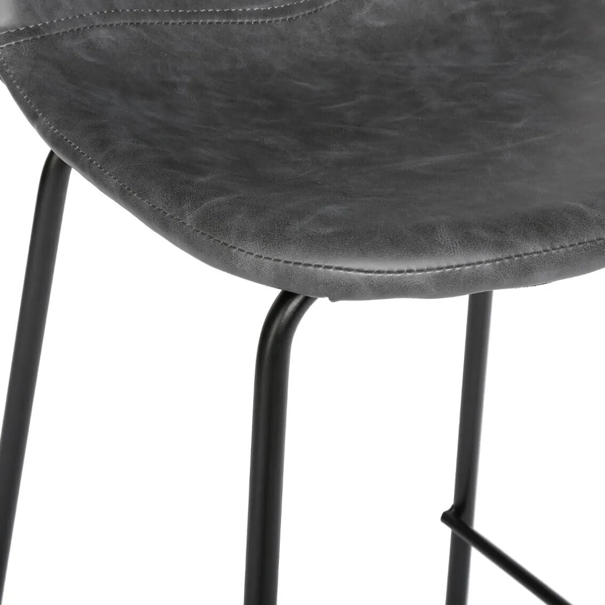 Atmosphera Chaises De Bar*Lot de 2 chaises de bar "Vladi" Blanc