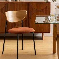 Atmosphera Chaises|Chaises, Fauteuils De Table*Lot de 2 chaises "Jaisa" Blanc