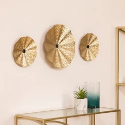 Atmosphera Art Mural*Lot de 3 déco murales "Leslie"