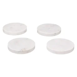 Atmosphera Accessoires Vin Et Cocktail*Lot de 4 dessous de verre  "Marbre" Gristaupe