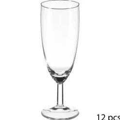 Atmosphera Flûtes*Lot de 12 flûtes  "Fiona" Transparent