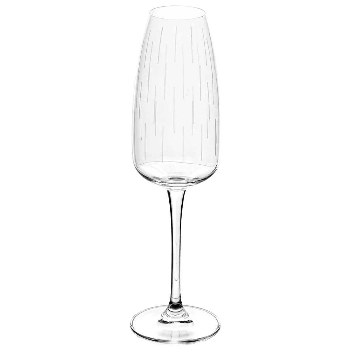 Atmosphera Flûtes*Lot de 4 flûtes "Talia" Transparent