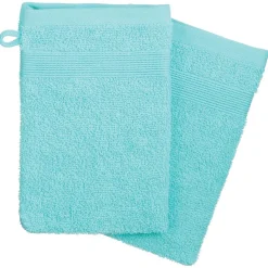 Atmosphera Gants De Toilette*Lot de 2 gants de toilette Marroncannelle