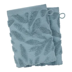 Atmosphera Gants De Toilette*Lot de 2 gants "Sea view" Bleuturquoise