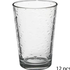 Atmosphera Verres À Eau*Lot de 12 Gobelet  "Ald'Eau" Transparent