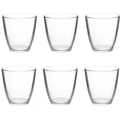 Atmosphera Verres À Eau*Lot de 6 gobelets bas transparent