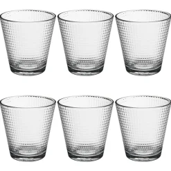 Atmosphera Verres À Eau*Lot de 6 gobelets bas  "Benit'Eau" Transparent