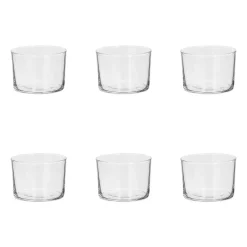 Atmosphera Verres À Eau*Lot de 6 gobelets bas "Bodeg'Eau" Transparent