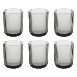 Atmosphera Verres À Eau*Lot de 6 gobelets bas  "Ema" Transparent