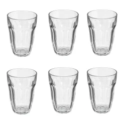 Atmosphera Verres À Eau*Lot de 6 gobelets bas "Enz'Eau" Transparent