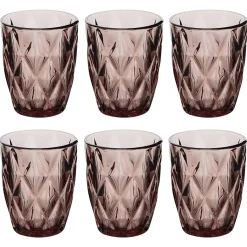 Atmosphera Verres À Eau*Lot de 6 gobelets bas "Lea" Transparent