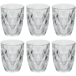 Atmosphera Verres À Eau*Lot de 6 gobelets bas "Lea" ModéleA