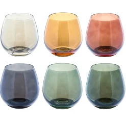 Atmosphera Verres À Eau*Lot de 6 gobelets bas  "Lucia" Transparent
