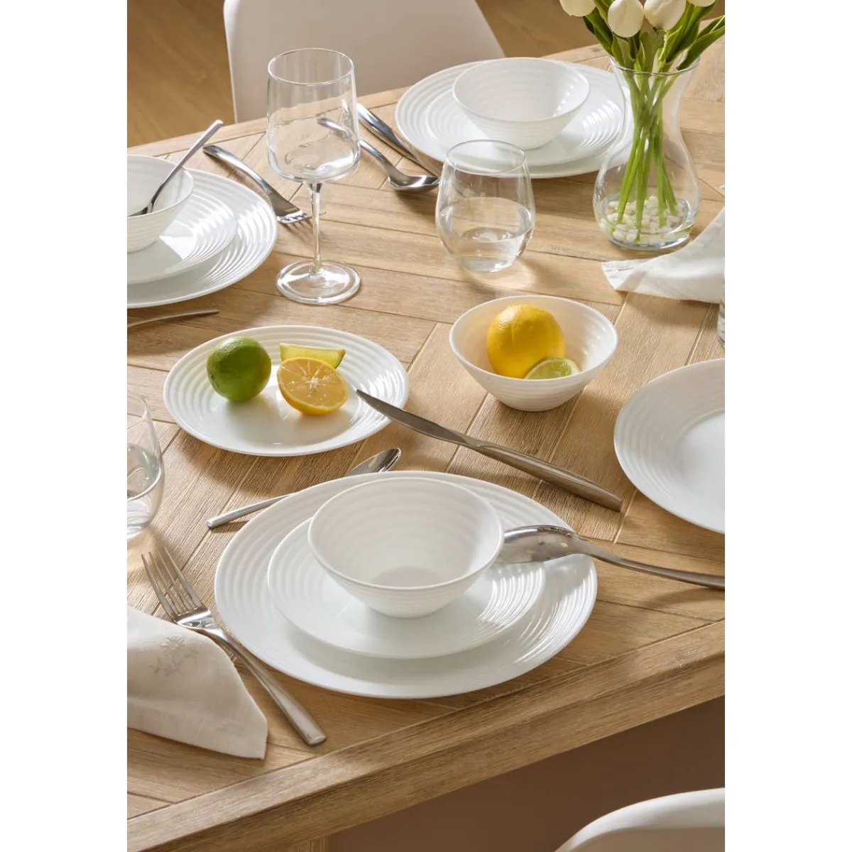 Atmosphera Verres À Eau*Lot de 6 gobelets bas "Nic'Eau" Transparent