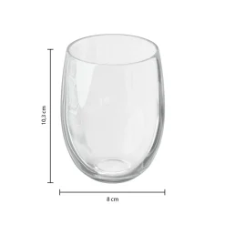 Atmosphera Verres À Eau*Lot de 6 gobelets bas  "Orpea" Bleu