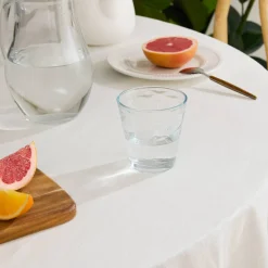 Atmosphera Verres À Eau*Lot de 6 gobelets bas "Pedr'Eau" Transparent