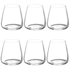Atmosphera Verres À Eau*Lot de 6 gobelets bas  "Selenga" Transparent