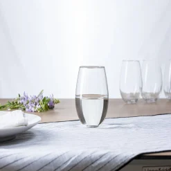 Atmosphera Verres À Eau*Lot de 6 gobelets bas  "Volta" Rose