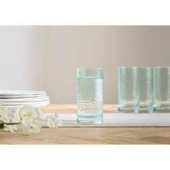 Atmosphera Verres À Eau*Lot de 6 gobelets haut "Celia" Bleu