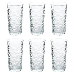 Atmosphera Verres À Eau*Lot de 6 gobelets hauts "Juli'Eau" Transparent