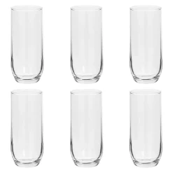 Atmosphera Verres À Eau*Lot de 6 gobelets hauts  "Paol'Eau" Transparent
