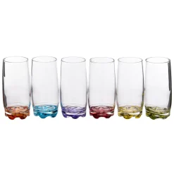 Atmosphera Verres À Eau*Lot de 6 gobelets hauts "Tin'Eau" Transparent